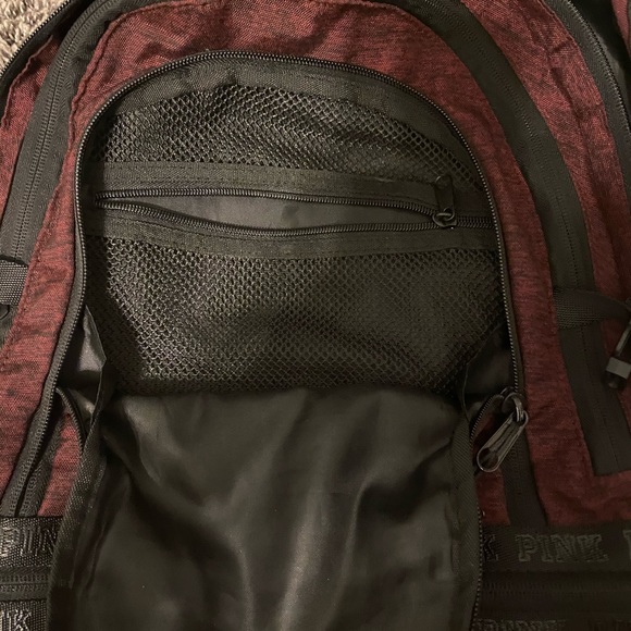 Pink maroon backpack - Picture 5 of 5